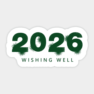 2026 Wishing Well Sticker